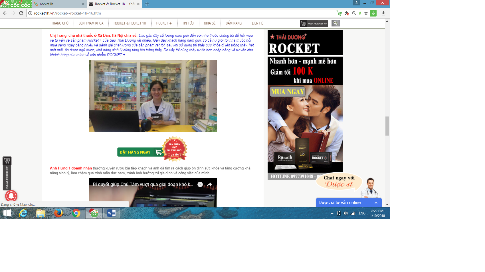 Công ty Cổ phần Sao Thái Dương sử dụng hình ảnh bác sĩ để quảng cáo TPCN: Chồng chất vi phạm