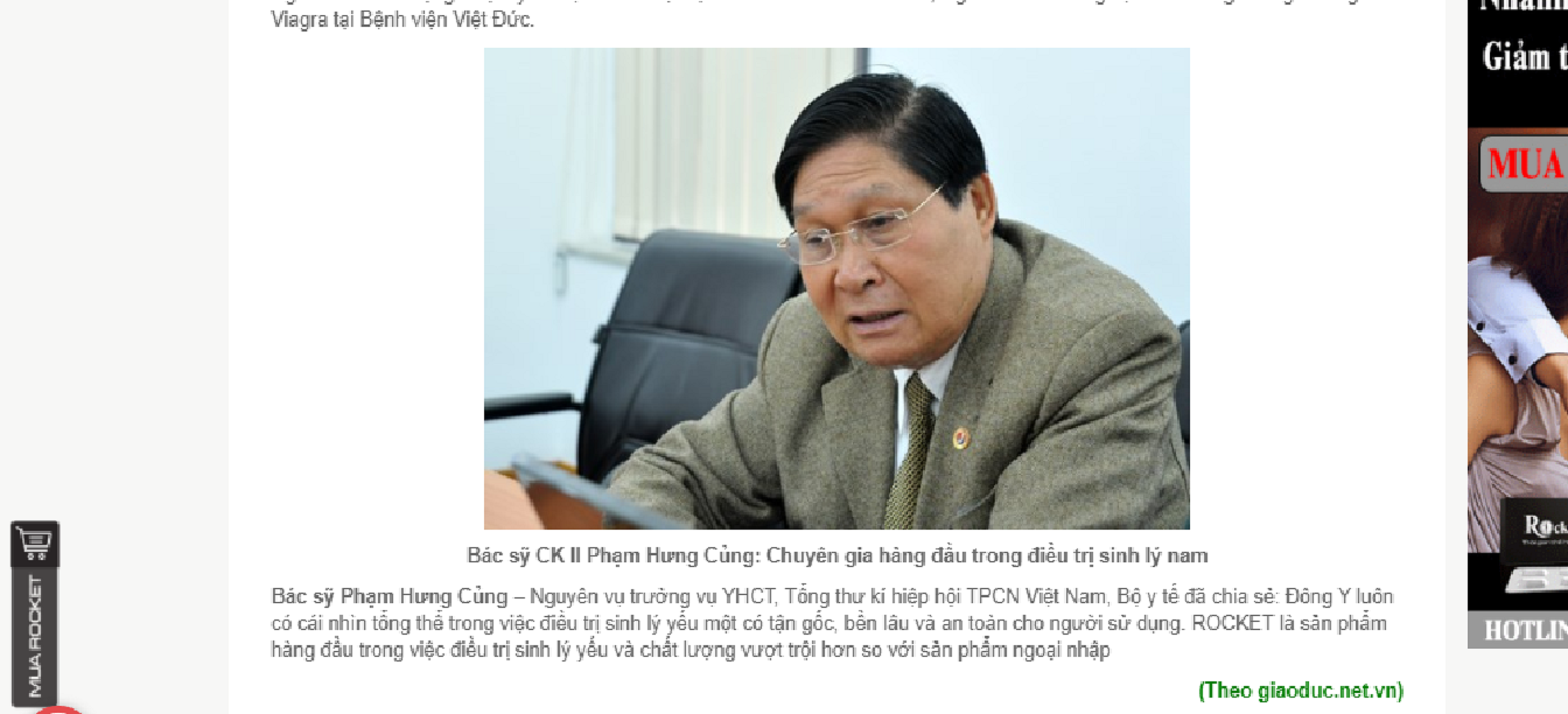 Công ty Cổ phần Sao Thái Dương sử dụng hình ảnh bác sĩ để quảng cáo TPCN: Chồng chất vi phạm