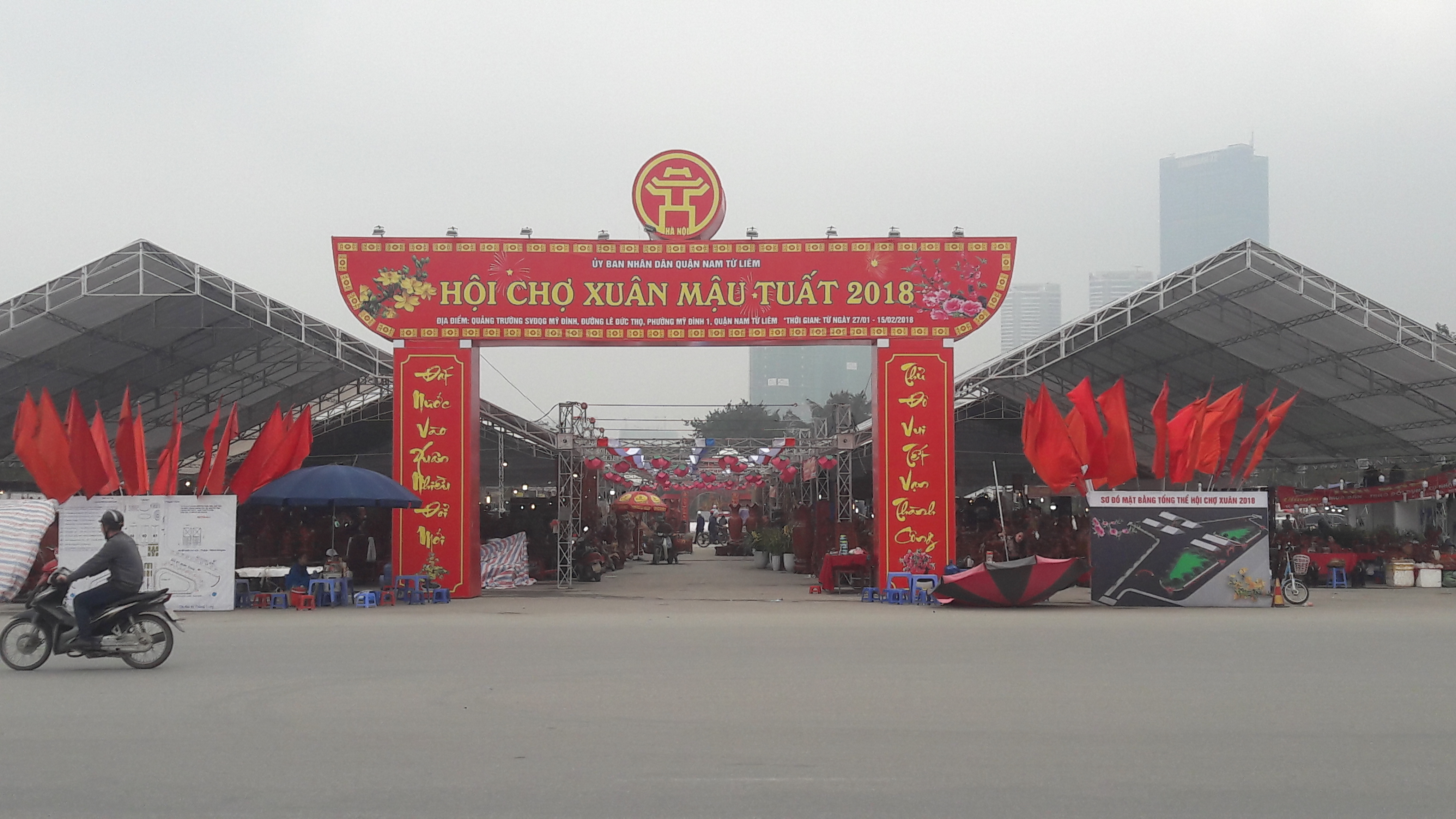 “Độc đáo” - Chợ xuân Nam Từ Liêm