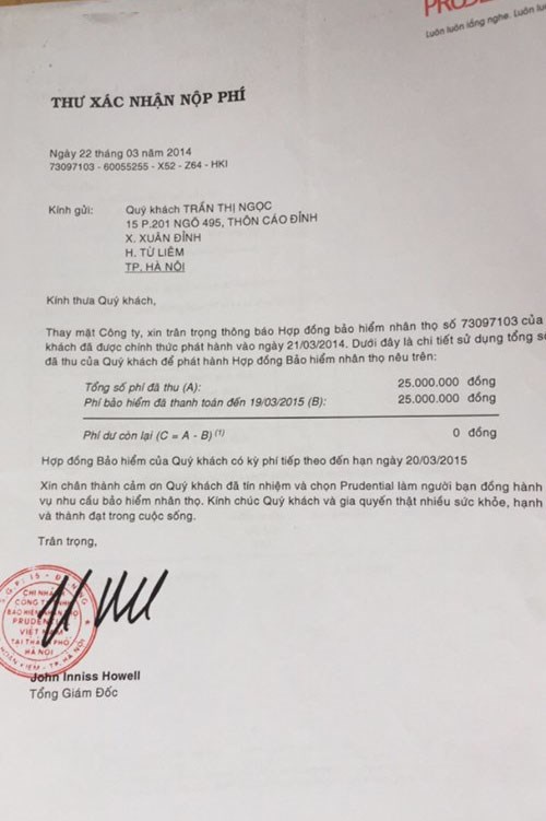 Bảo hiểm Prudential: Không chịu lắng nghe, buông lời thô thiển