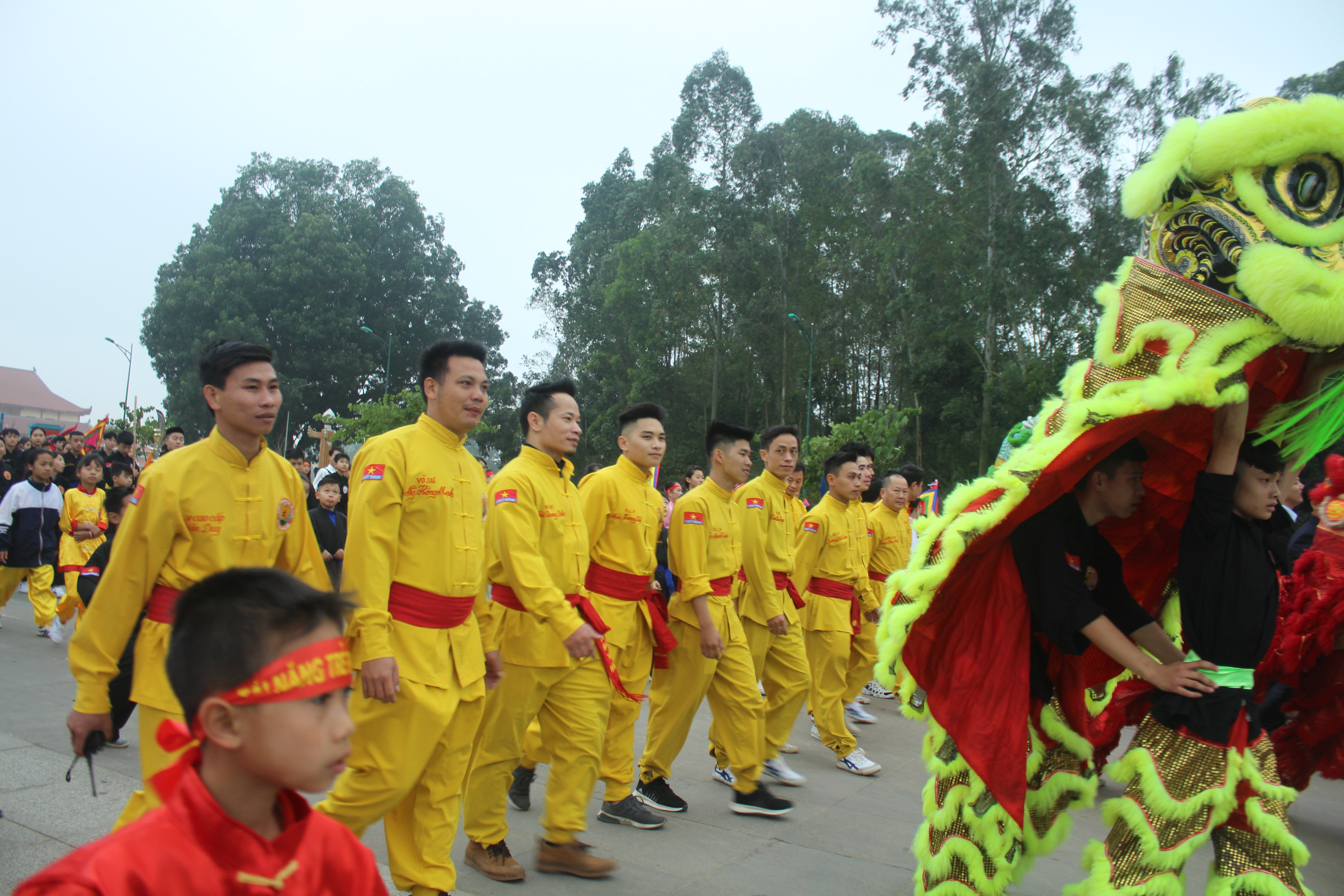 Tưng bừng hội diễn võ thuật cổ truyền thị xã Phú Thọ lần thứ II