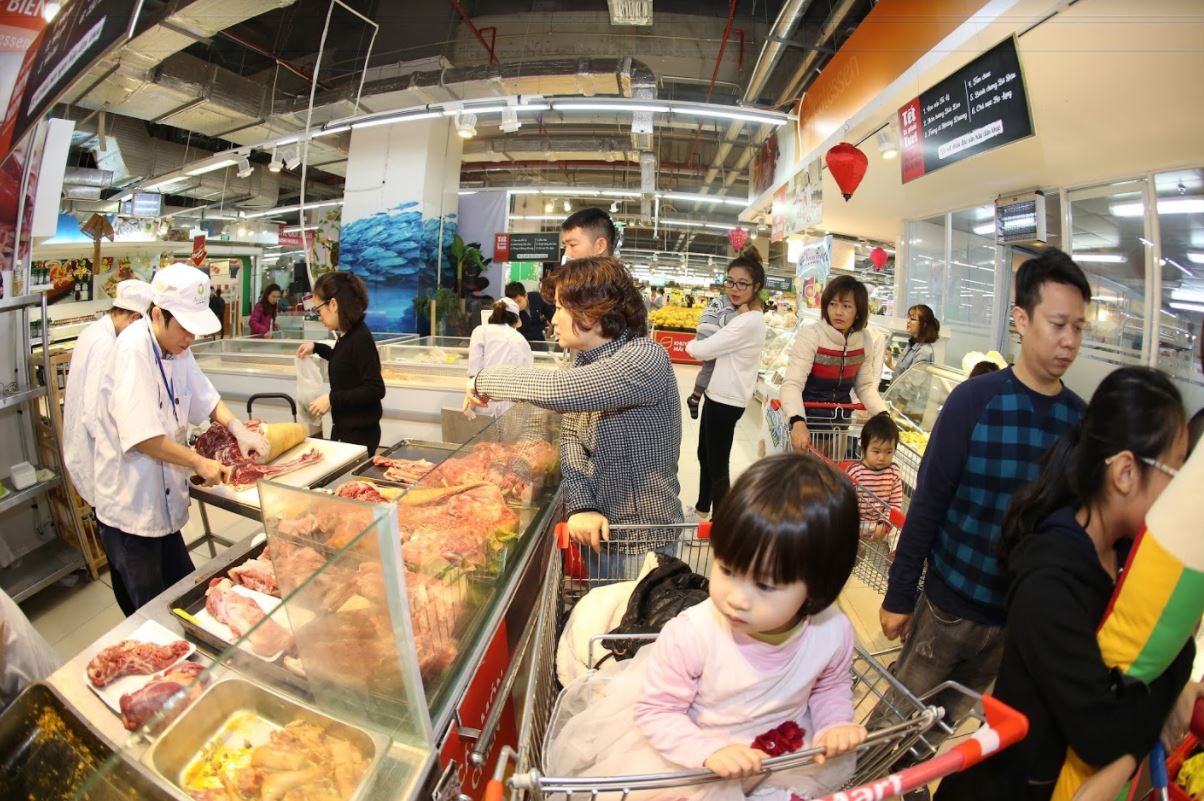 Vinmart hỗ trợ địa điểm bán hoa – cây cảnh tết