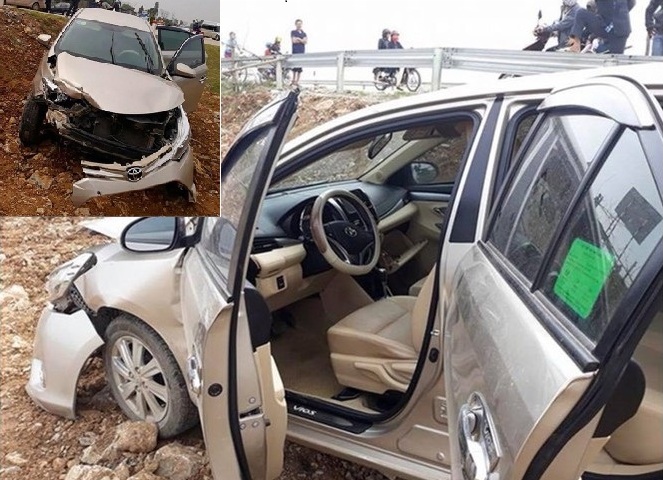 “Điểm trừ” Toyota Vios – Đâm nát đầu, túi khí vẫn “bất động”