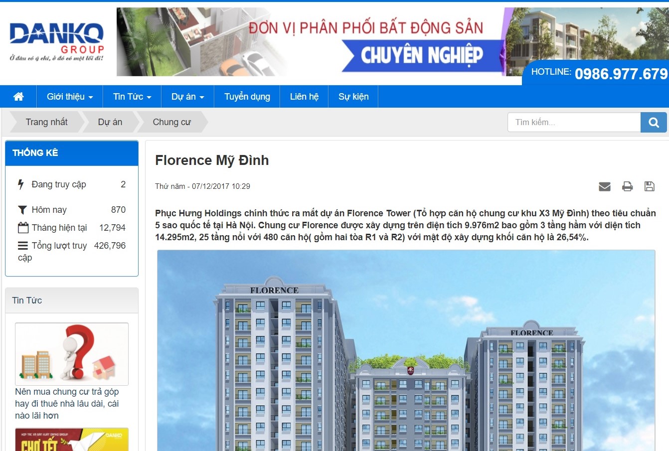 Dự án Florence Mỹ Đình: Méo mó hình thức đặt cọc huy động vốn