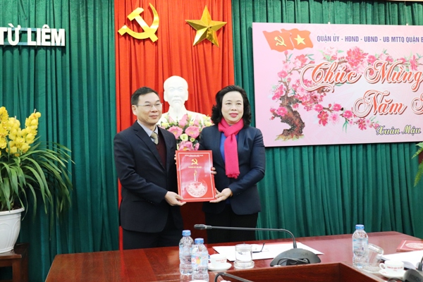 Hà Nội: Bổ nhiệm Bí thư mới quận Bắc Từ Liêm