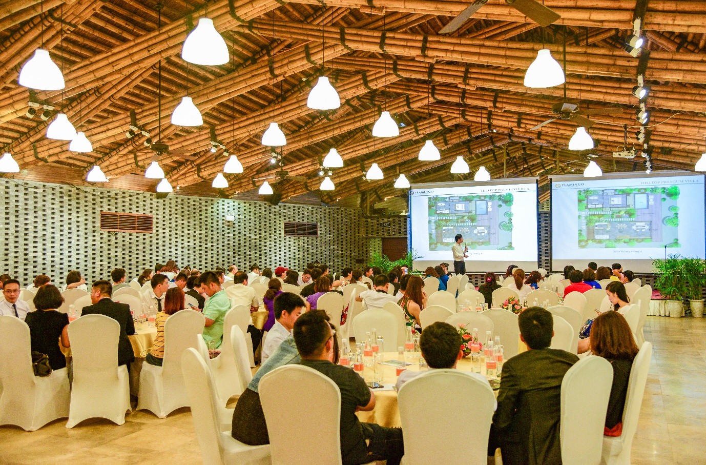 Nhiều biệt thự đã có chủ sở hữu trong lễ giới thiệu Flamingo Luxury Villa