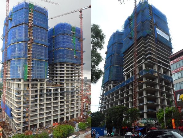 Chủ đầu tư dự án 8B Lê Trực: Nợ gần 2 tỷ tiền BHXH, BHYT của gần 100 người lao động!