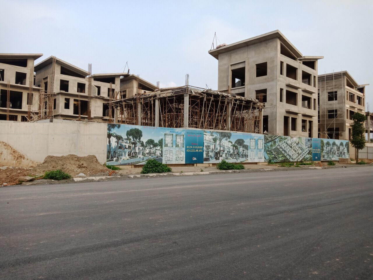 Hàng chục biệt thự dự án Khai Sơn Hill ngang nhiên “mọc” lên không phép