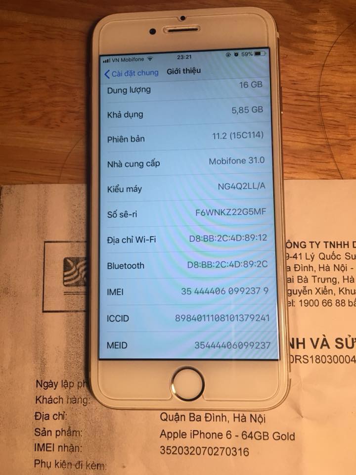 Khách hàng “tố” Nhật Cường Mobile đánh tráo ruột máy và dịch vụ sửa chữa kém