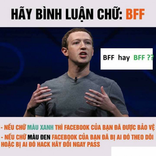 Cư dân mạng dính cú lừa bình luận BFF