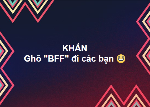 Cư dân mạng dính cú lừa bình luận BFF