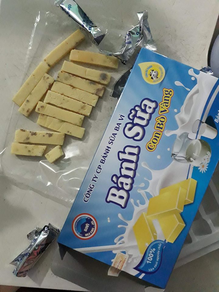 Bánh sữa Ba Vì bị mốc dù còn hạn sử dụng