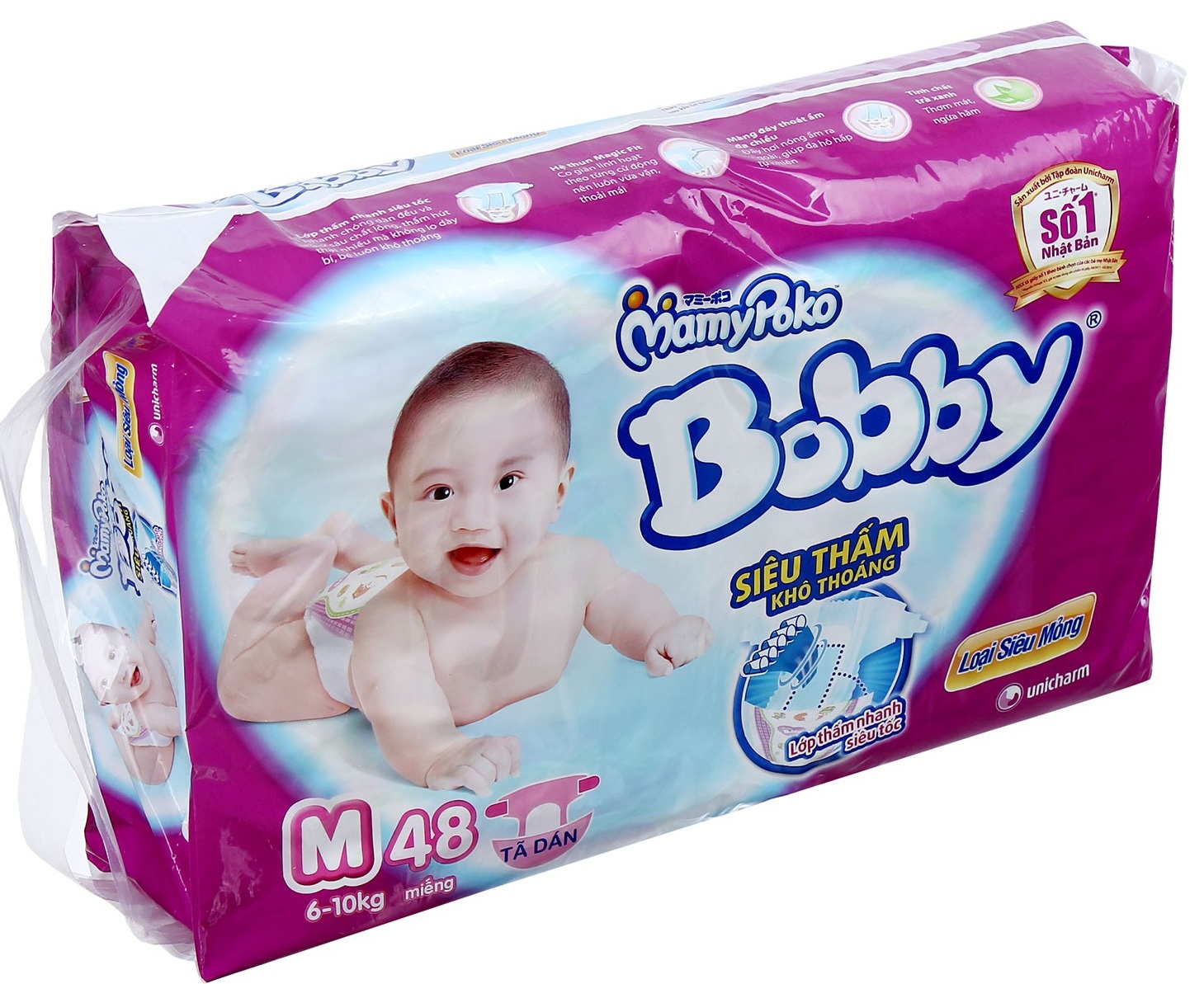 Triết phá đường dây buôn bán bỉm giả