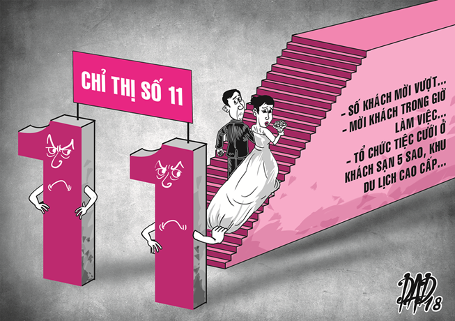 Hà Nội kỷ luật cán bộ vì tổ chức đám cưới vượt chuẩn