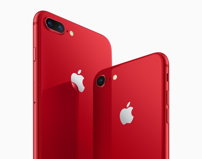 Apple tung iphone8 đỏ đẹp mê hồn
