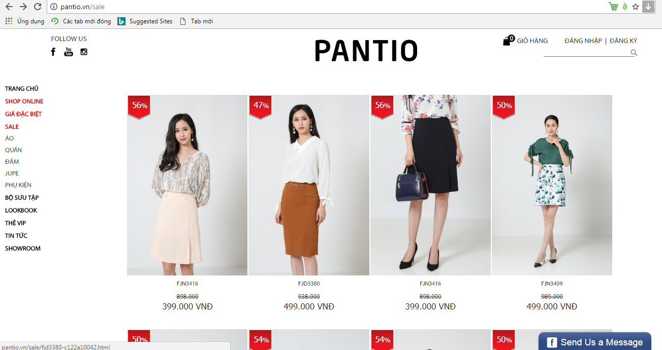 Pantio “đánh liều” thực hiện khuyến mại vi phạm Luật Thương mại?