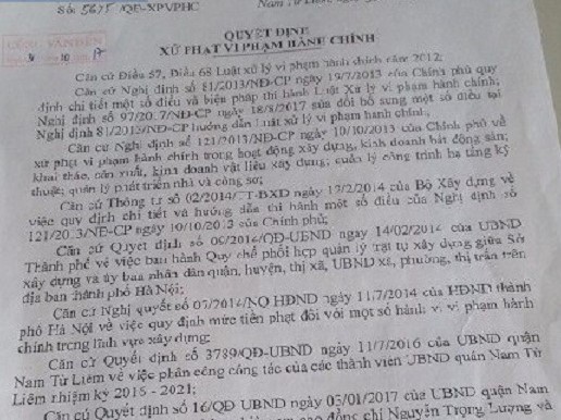 Công ty Nhuệ Giang – 24.000m2 đất Cầu Diễn – Vimedimex và “sóng ngầm” văn bản