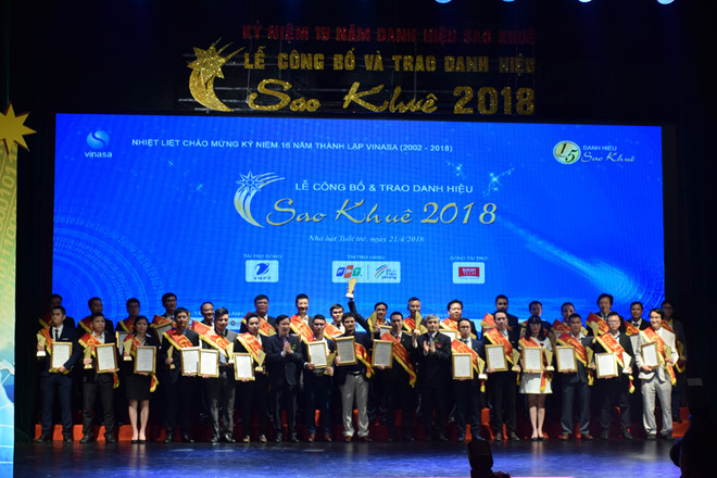 Sao Khuê 2018 vinh danh 73 sản phẩm, dịch vụ CNTT xuất sắc