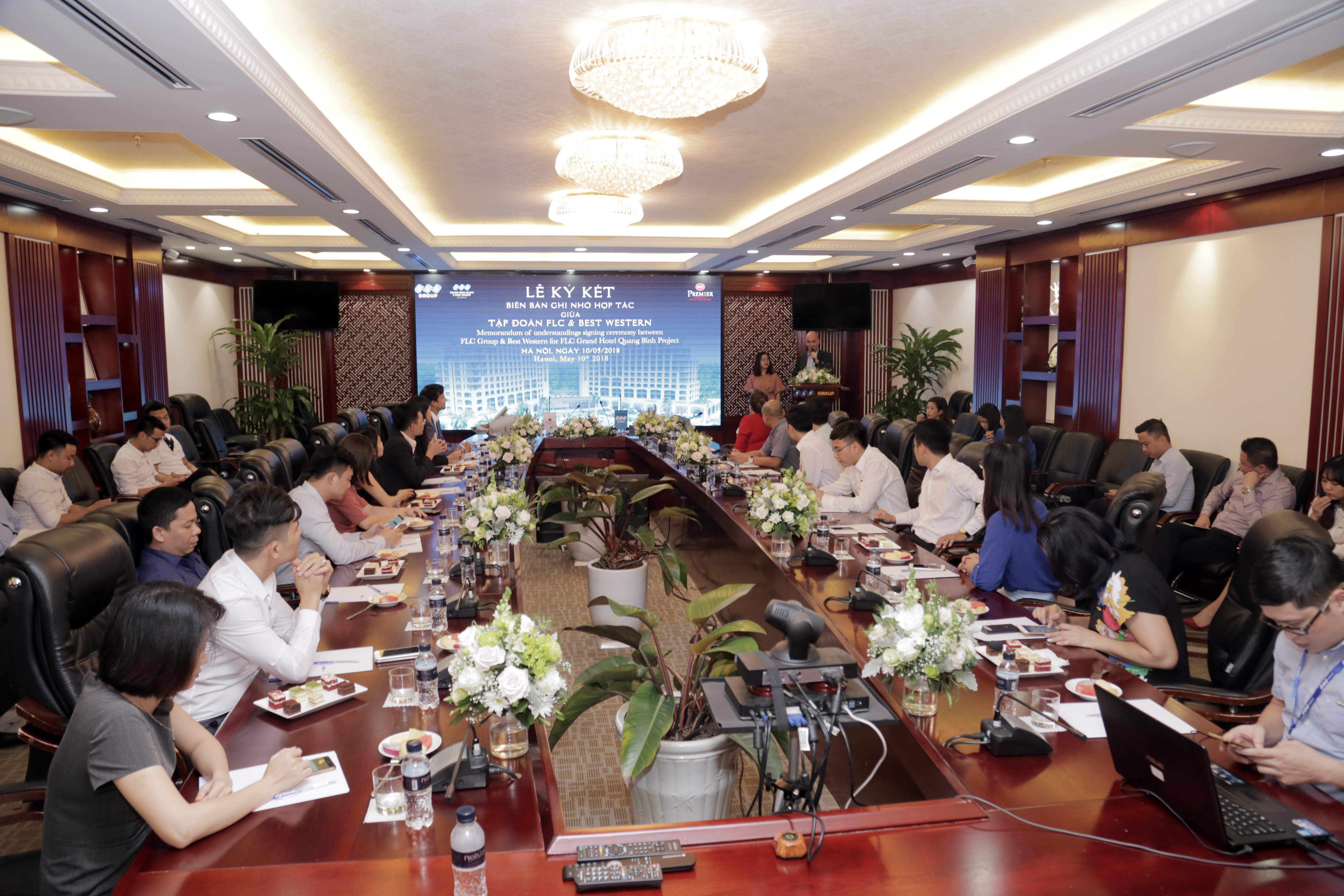 Tập đoàn FLC hợp tác với thương hiệu quản lý khách sạn hàng đầu nước Mỹ