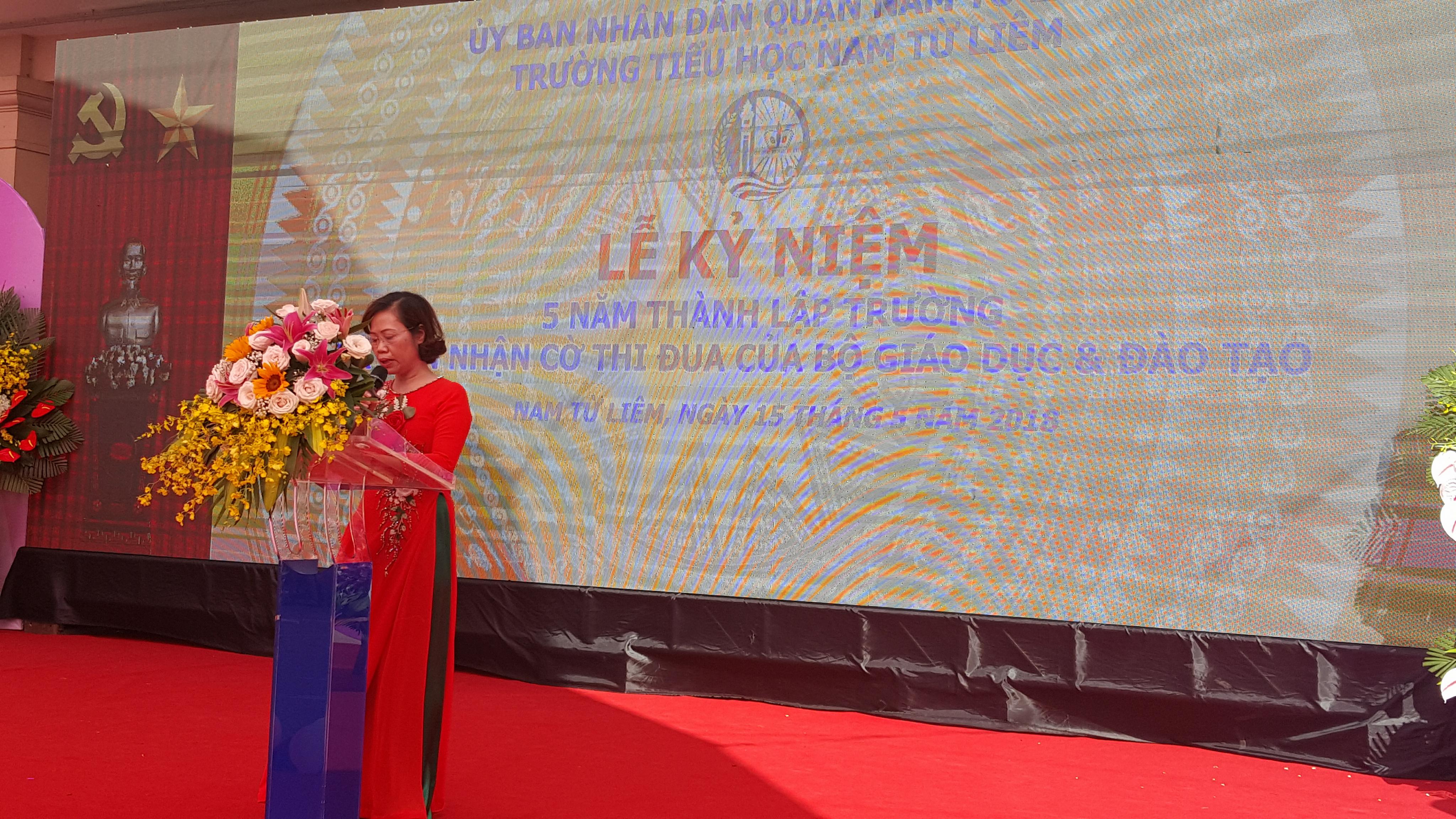 Trường Tiểu học Nam Từ Liêm kỷ niệm tròn 5 năm ngày thành lập