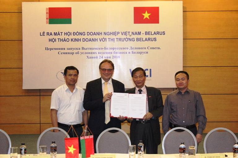 Ra mắt Hội đồng Doanh nghiệp Việt Nam-Belarus