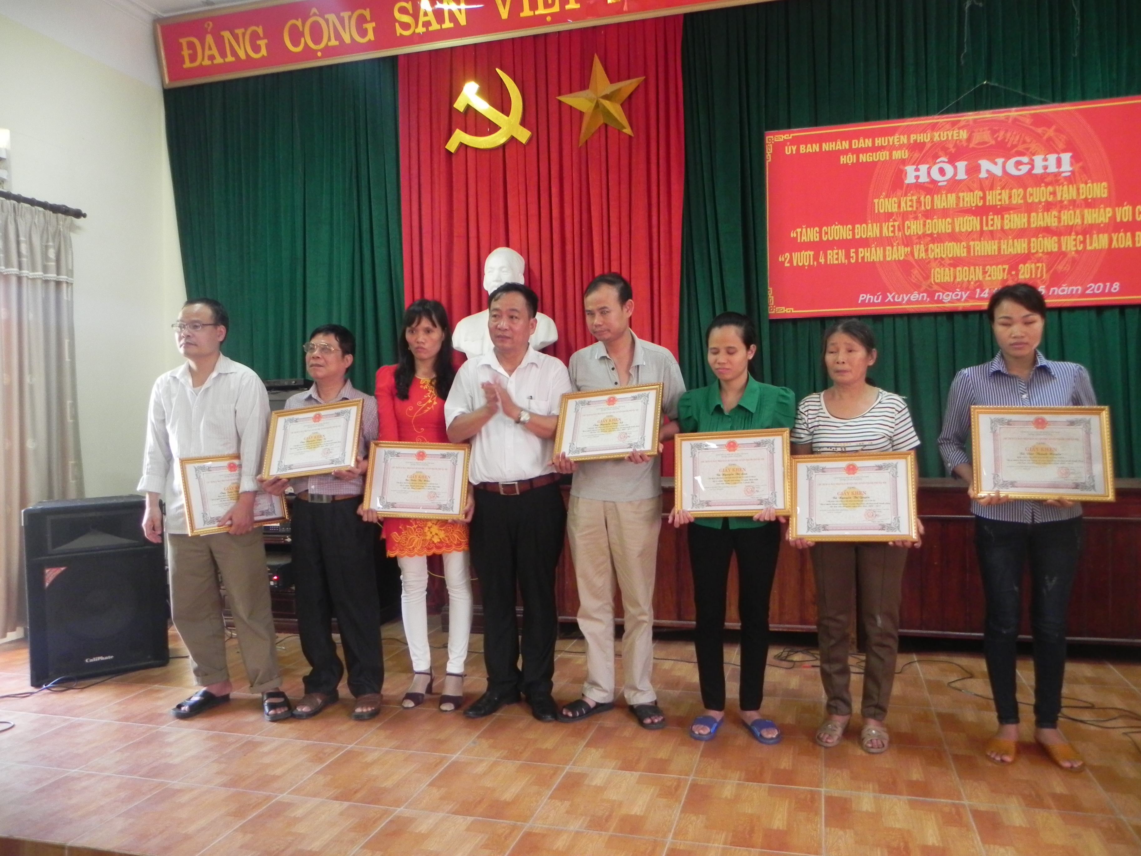 Hội người mù huyện Phú Xuyên:  Dấu ấn 10 năm thực hiện các cuộc vận động