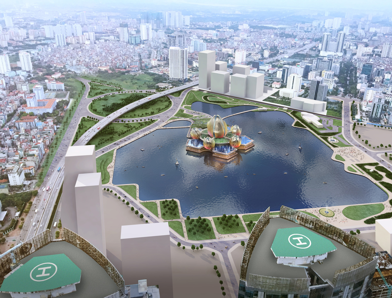 Hà Nội dừng xây dựng nhà hát Hoa Sen 