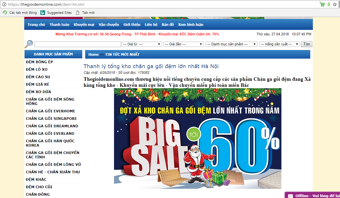 Công ty Minh Phong vô tư khuyến mại vượt khung trái quy định?