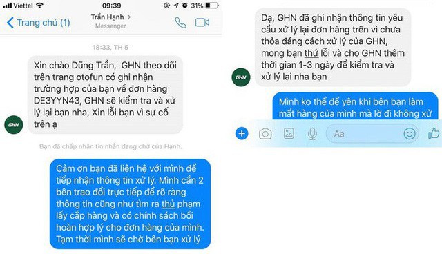 Chuyển phát Iphone 7 plus qua Giao hàng nhanh nhưng nhận lại hộp trống
