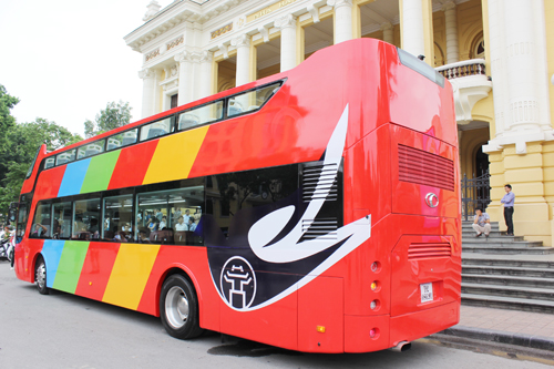 Hà Nội; Khai trương xe bus 2 tầng City Tour vào cuối tháng 5