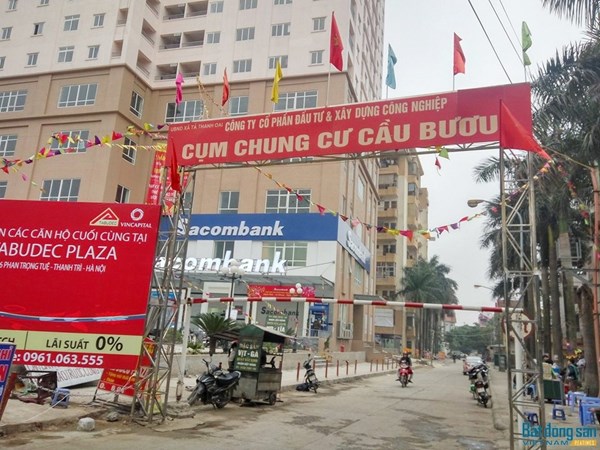 Nguy cơ cháy, nổ, mất an toàn về PCCC tại dự án Tabudec Plaza