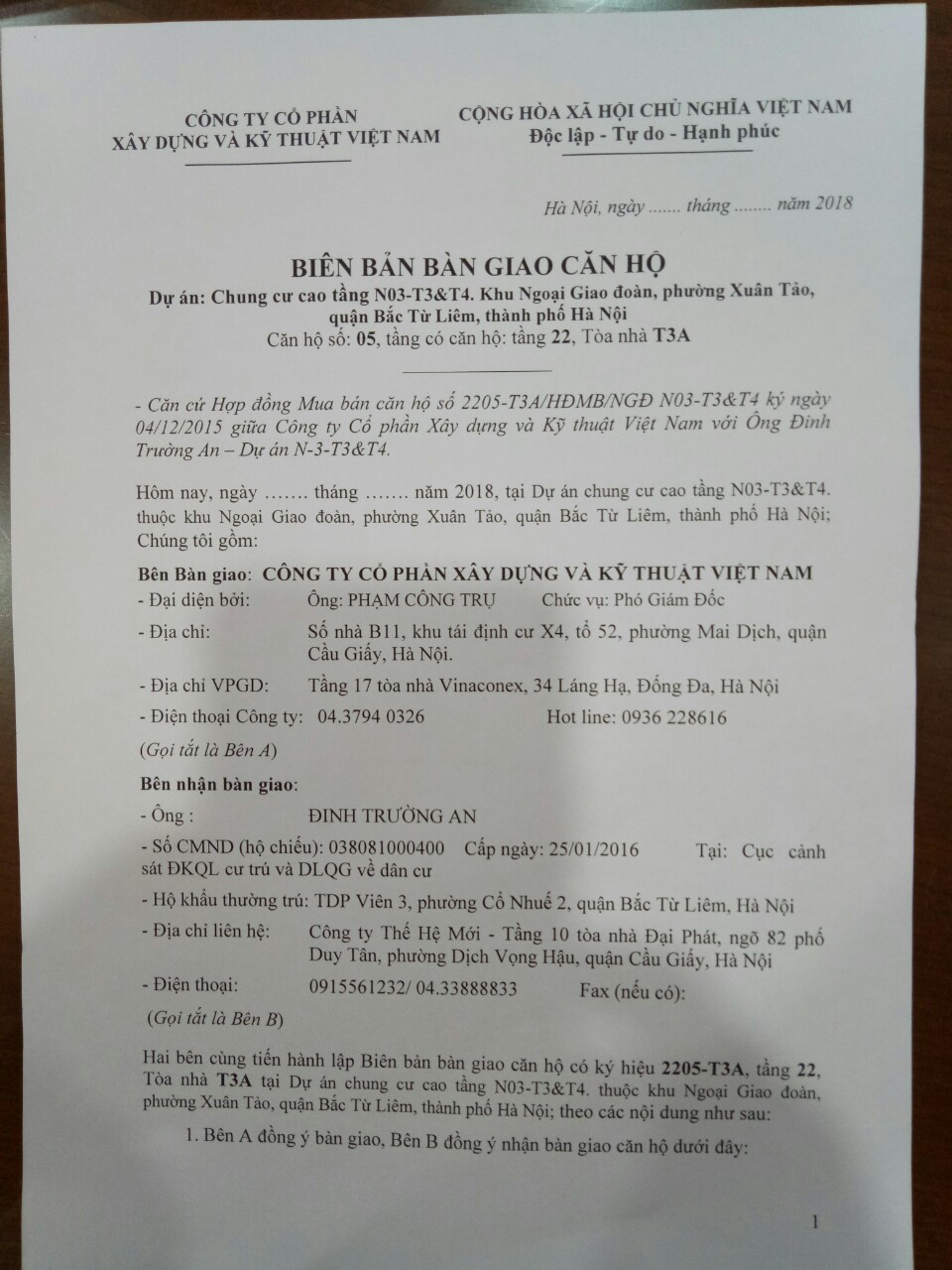 Vinaenco:Không chỉ chặt chém còn ép“thượng đế”  nhận nhà khi dự  án vẫn còn đang là công trường