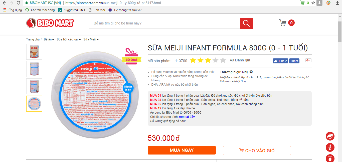 Bỏ qua cam kết, Bibomart tiếp tục vi phạm trong kinh doanh sữa cho trẻ nhỏ?