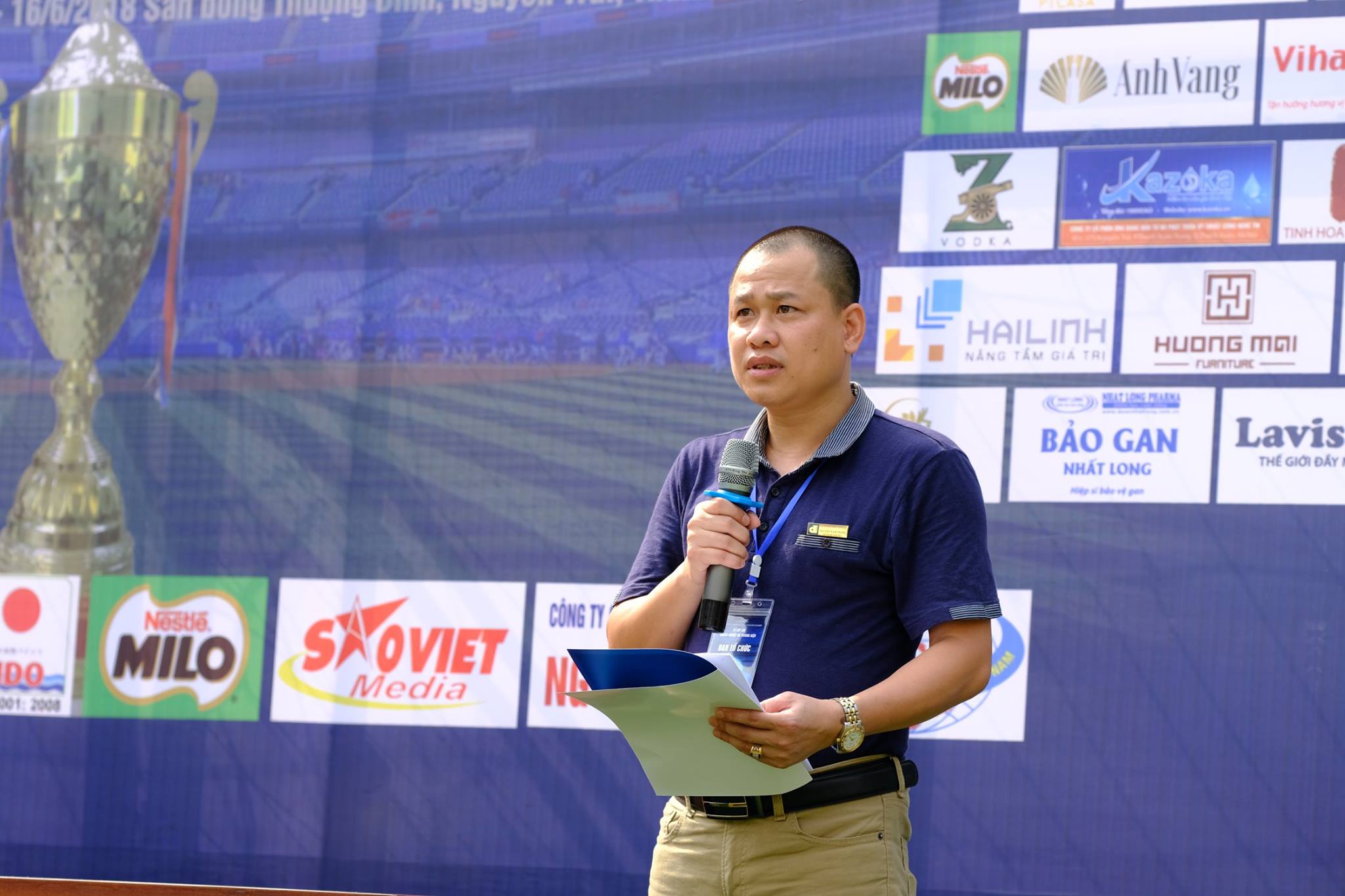 Khai mạc giải bóng đá Báo chí đồng hành cùng doanh nghiệp