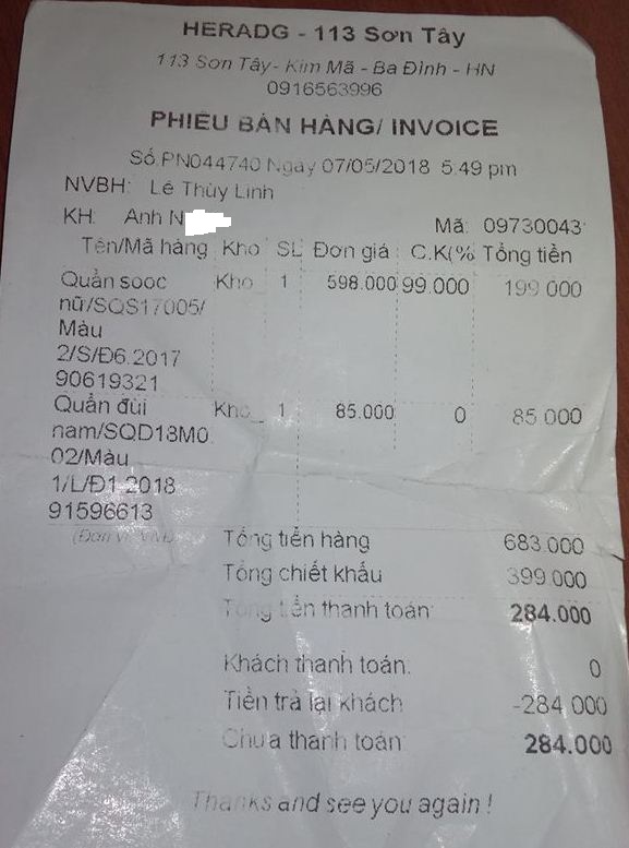 HeraDG vi phạm hoạt động xúc tiến thương mại?