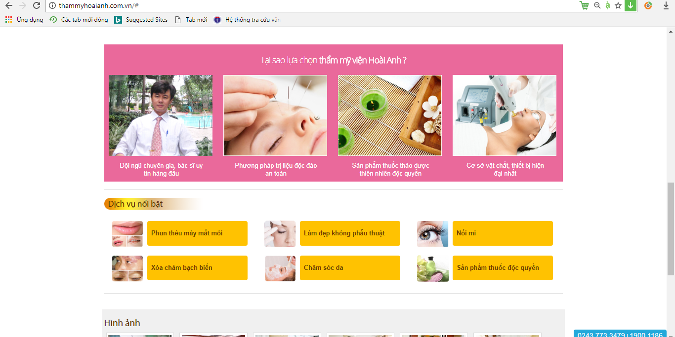 Thẩm mỹ viện Hoài Anh vi phạm luật quảng cáo?