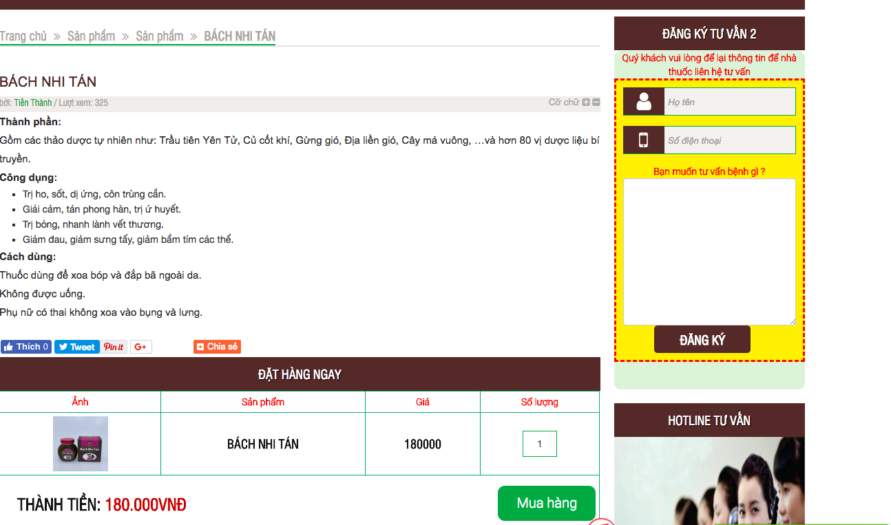 Bách Nhi Tán, Bách Xương Tán của Đông y Dung Hà: “Công bố là mỹ phẩm, quảng cáo trá hình thành thuốc chữa bệnh”