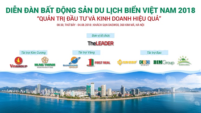  TheLEADER tổ chức Diễn đàn bất động sản du lịch biển Việt Nam 2018