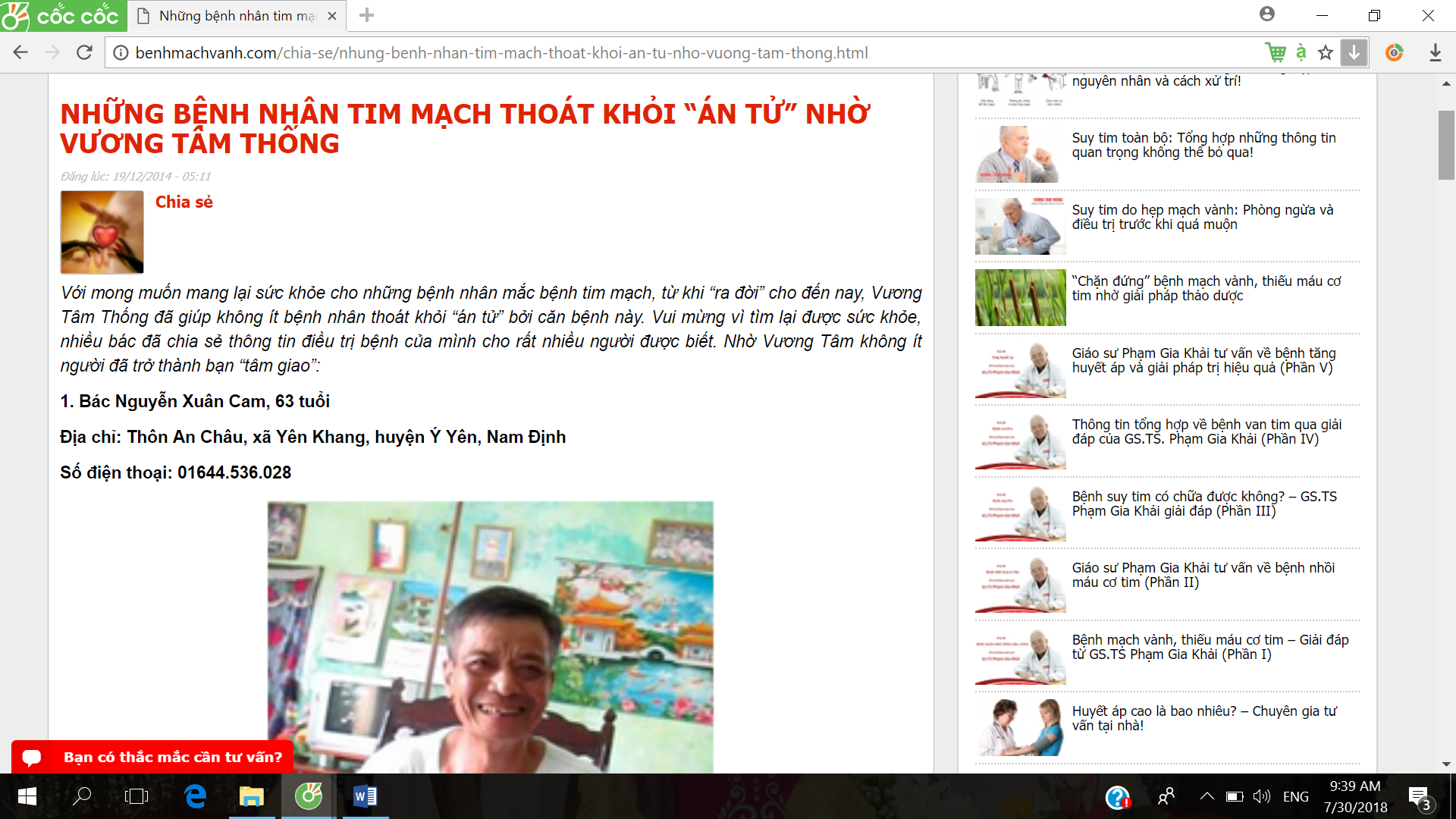 Đủ chiêu trò lách luật quảng cáo TPCN Vương Tâm Thống