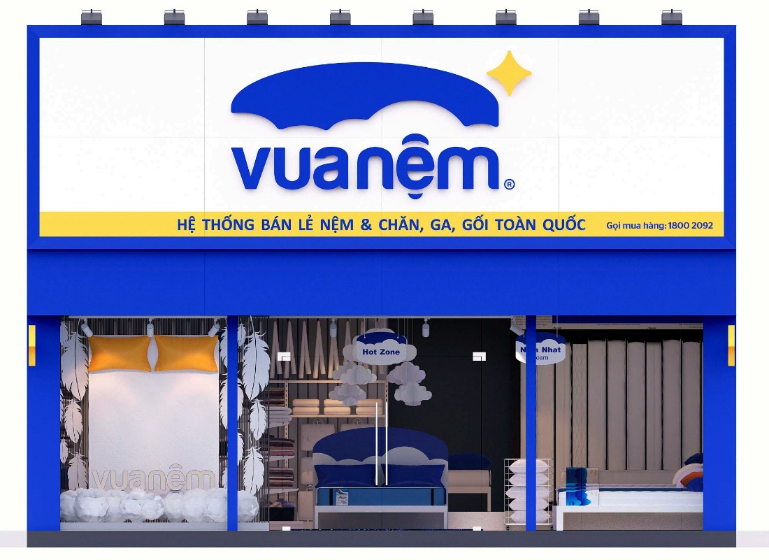 Vua Nệm tiếp tục khai trương thêm 2 cửa hàng tại Hà Nội và TP. Hồ Chí Minh.