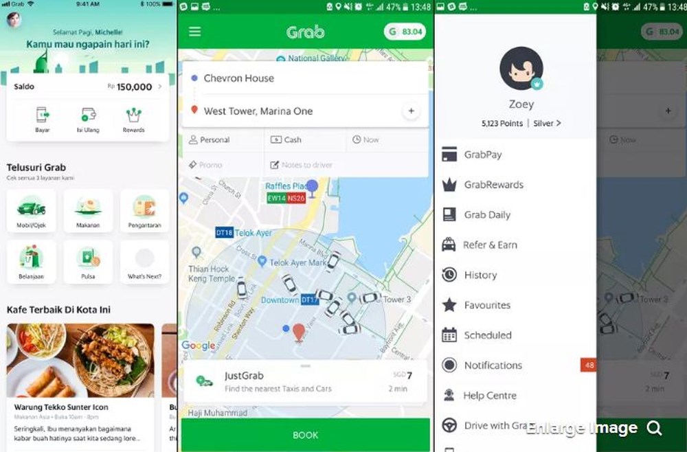 Grab mở thêm dịch vụ giao hàng tạp phẩm GrabFresh