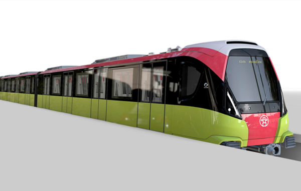 Hé lộ những hình ảnh đầu tiên về đoàn tàu tuyến đường sắt Nhổn - ga Hà Nội