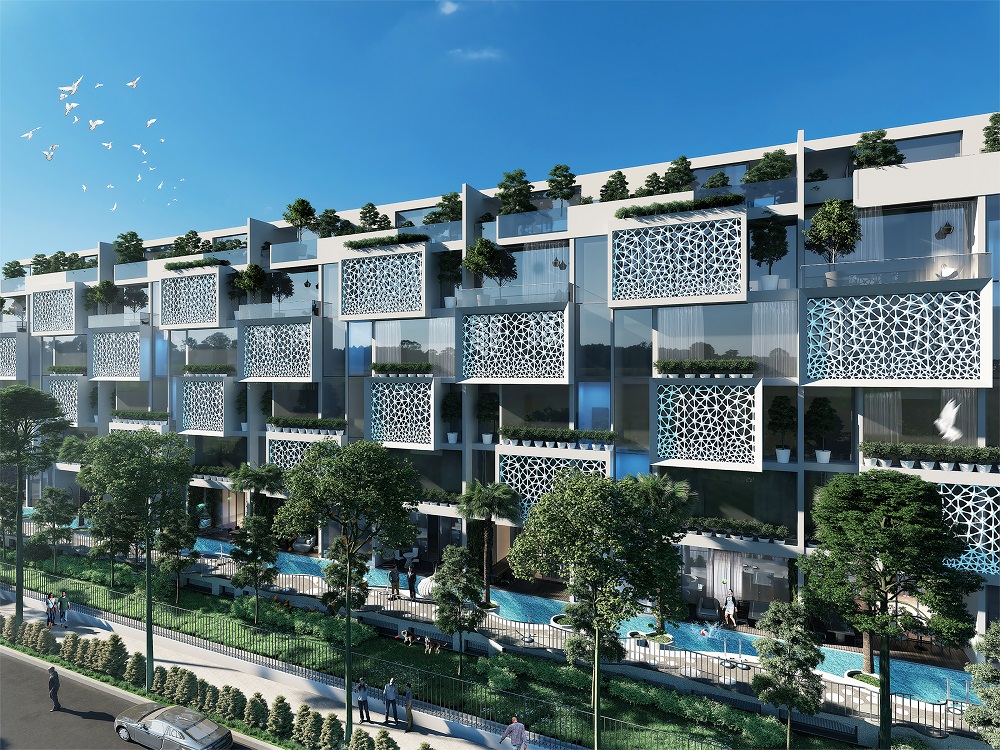  Khu City Villas nằm trong quần thể EverGreen là biểu tượng của phong cách sống thượng lưu, đẳng cấp dành cho các chủ nhân kiệt xuất