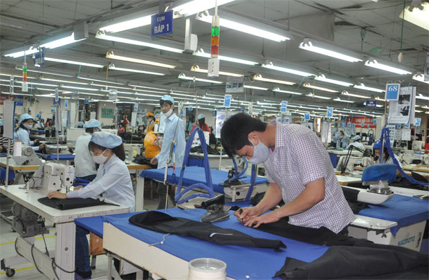 Ngành dệt may đang trong đà tăng trưởng mạnh