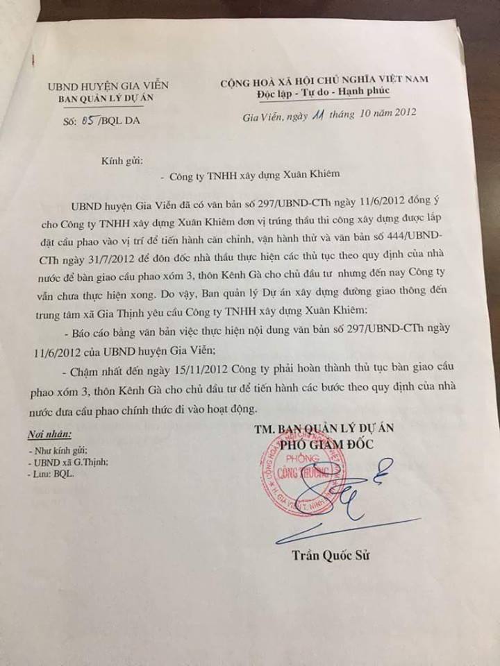 Tiếp bài dự án đội vốn tại Gia Viễn (Ninh Bình): Phát lộ nhiều bê bối từ căn bệnh “mãn tính”