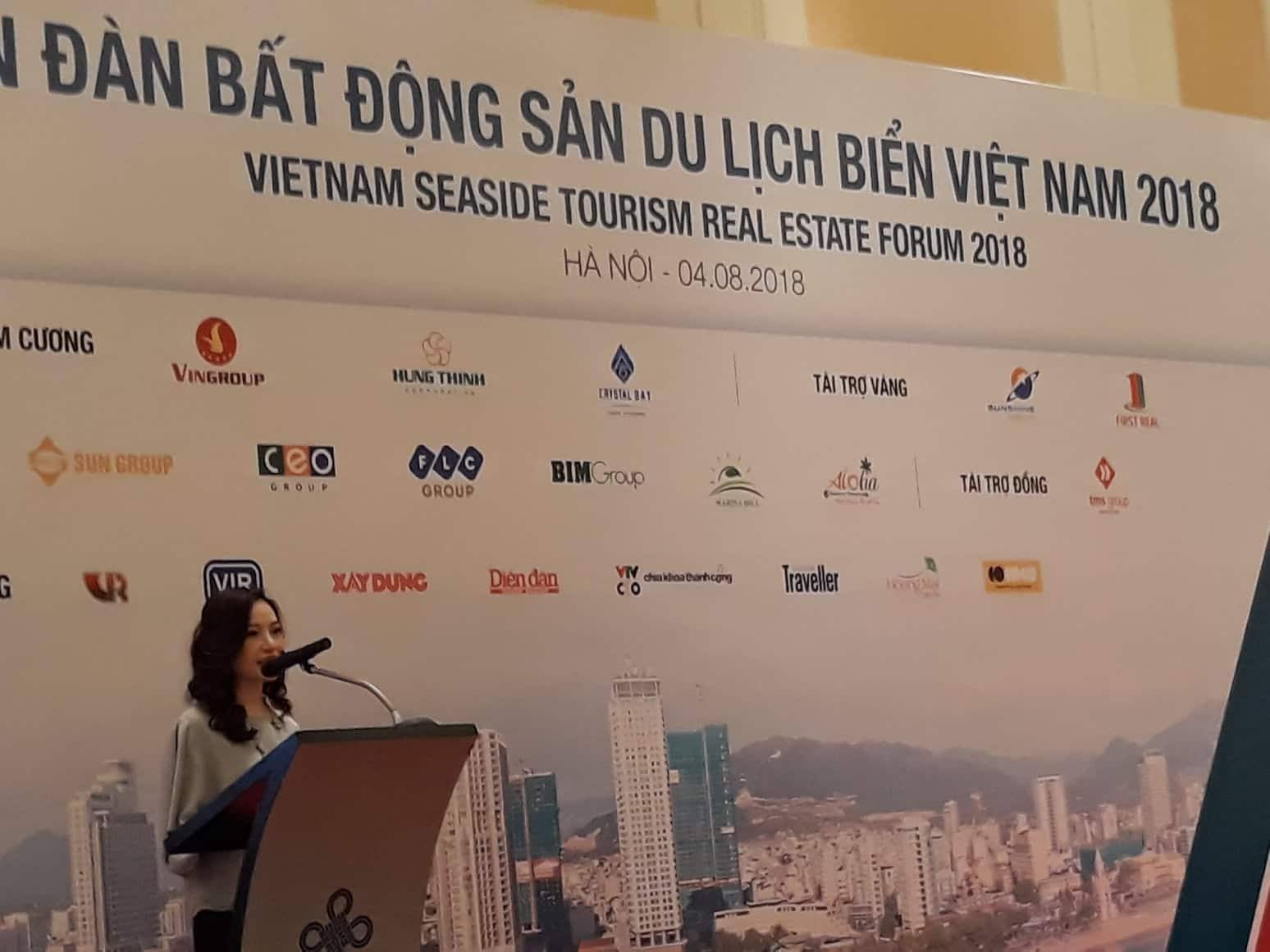 Diễn đàn BĐS du lịch biển 2018: Quản trị đầu tư và kinh doanh phát triển 