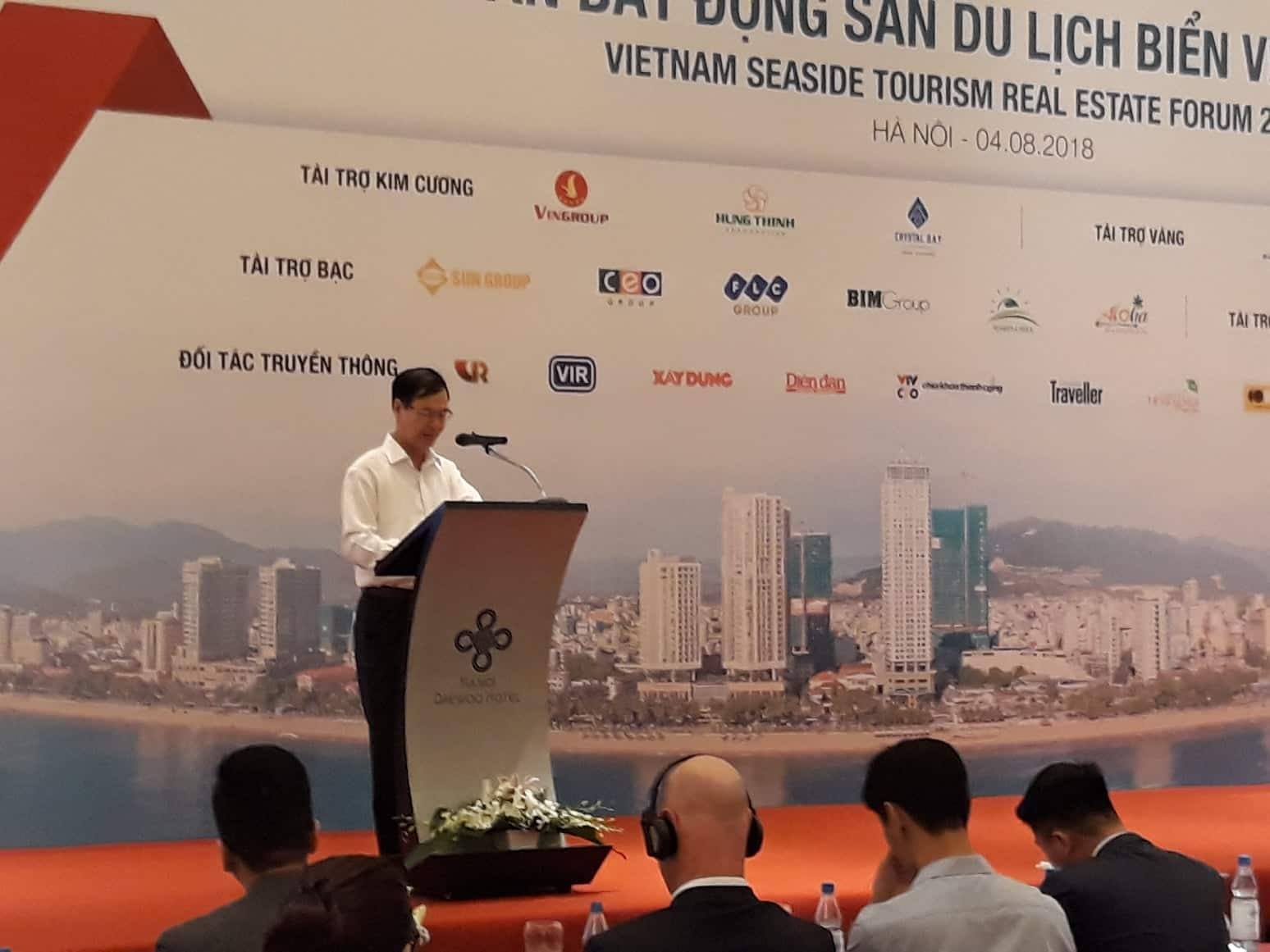 Diễn đàn BĐS du lịch biển 2018: Quản trị đầu tư và kinh doanh phát triển 