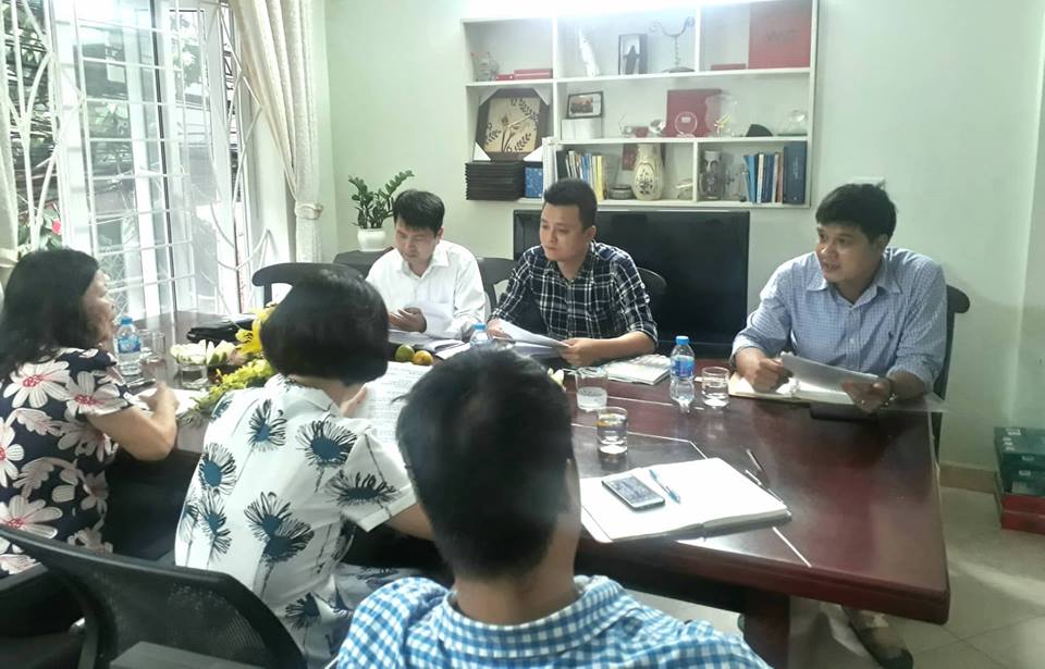Chi hội Tạp Chí Thương trường làm việc với Ban Kiểm tra Hội Nhà báo
