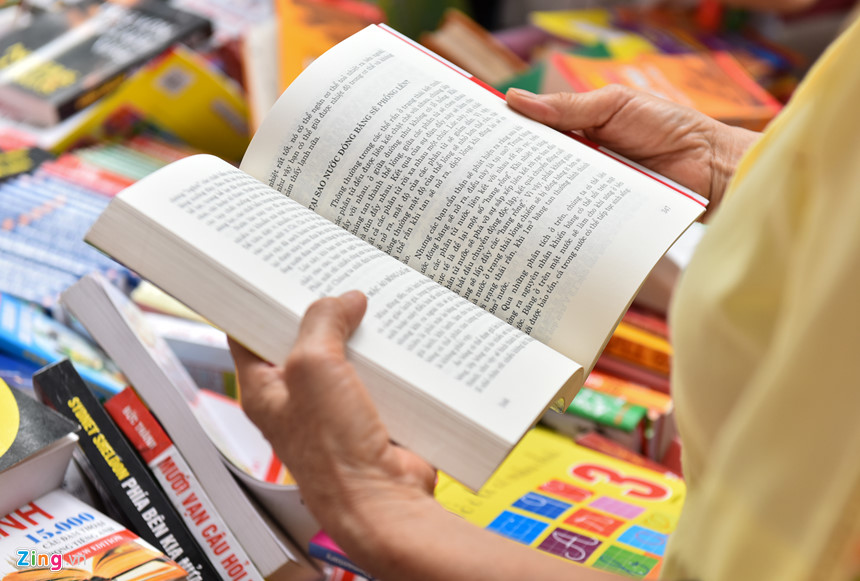 Hội sách 2018 Điểm đến của nhiều độc giả đam mê đọc sách 