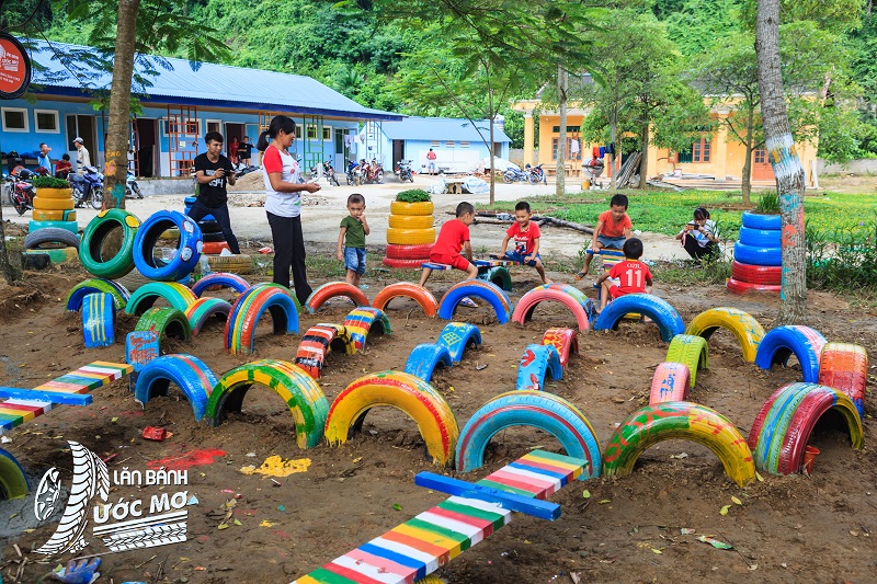 Sân chơi ước mơ - Công trình nhỏ, ý nghĩa lớn